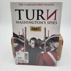 Turn Washington's Spies Complete First Season‎ DVD AMC TV Series new sealed